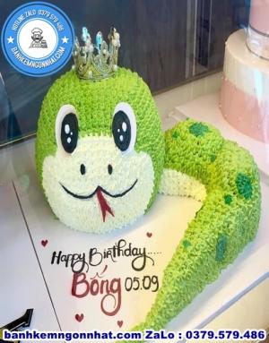 Bánh Kem Con Rắn 01